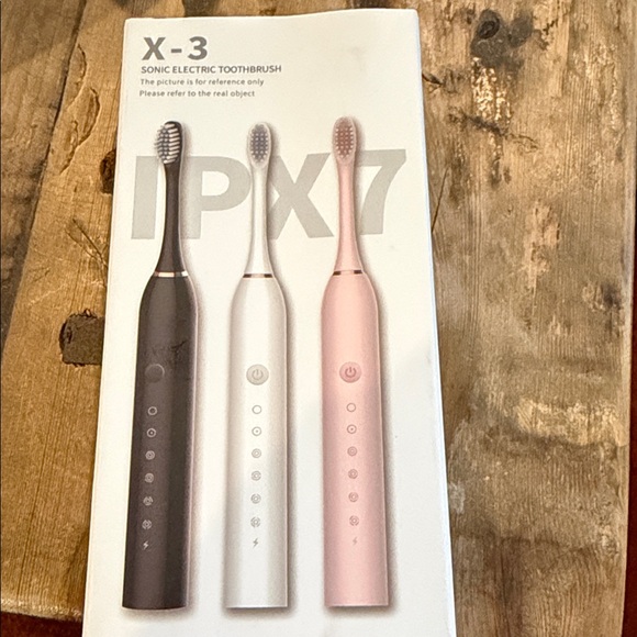 x-3 Other - X-3 Sonic Electric Toothbrush White with 4 replacement heads
